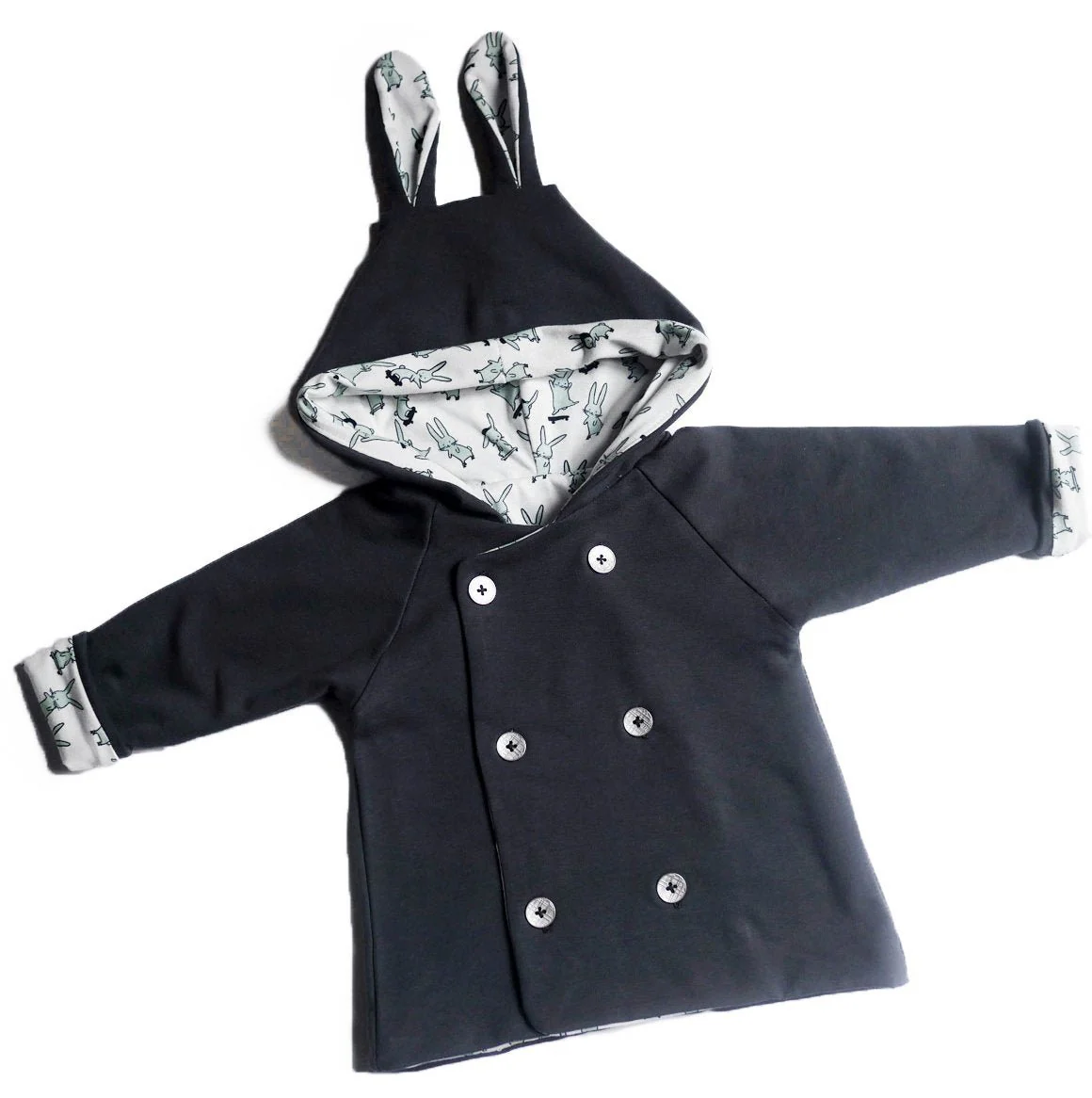Grand'Ourse Cardigan & Jacket Sewing Pattern - Kids 3/12Y - Ikatee - Image 5