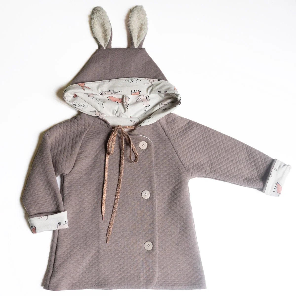 Grand'Ourse Cardigan & Jacket Sewing Pattern - Kids 3/12Y - Ikatee - Image 6