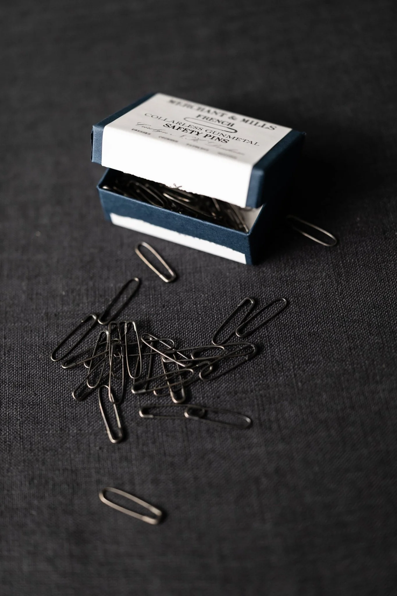 Gun Metal French Safety Pins - Merchant & Mills - Image 2