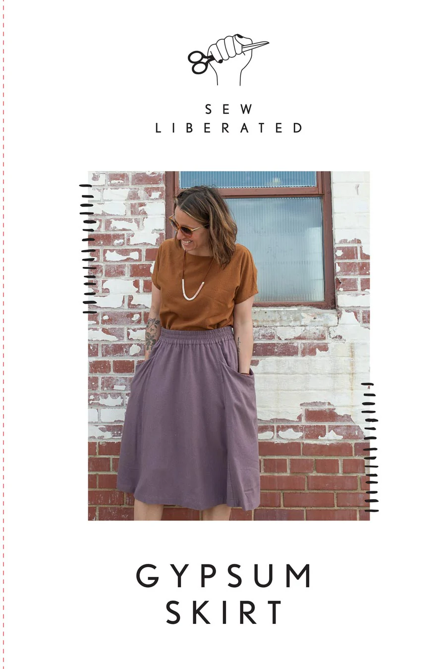 Gypsum Skirt Paper Pattern - Sew Liberated - Image 2