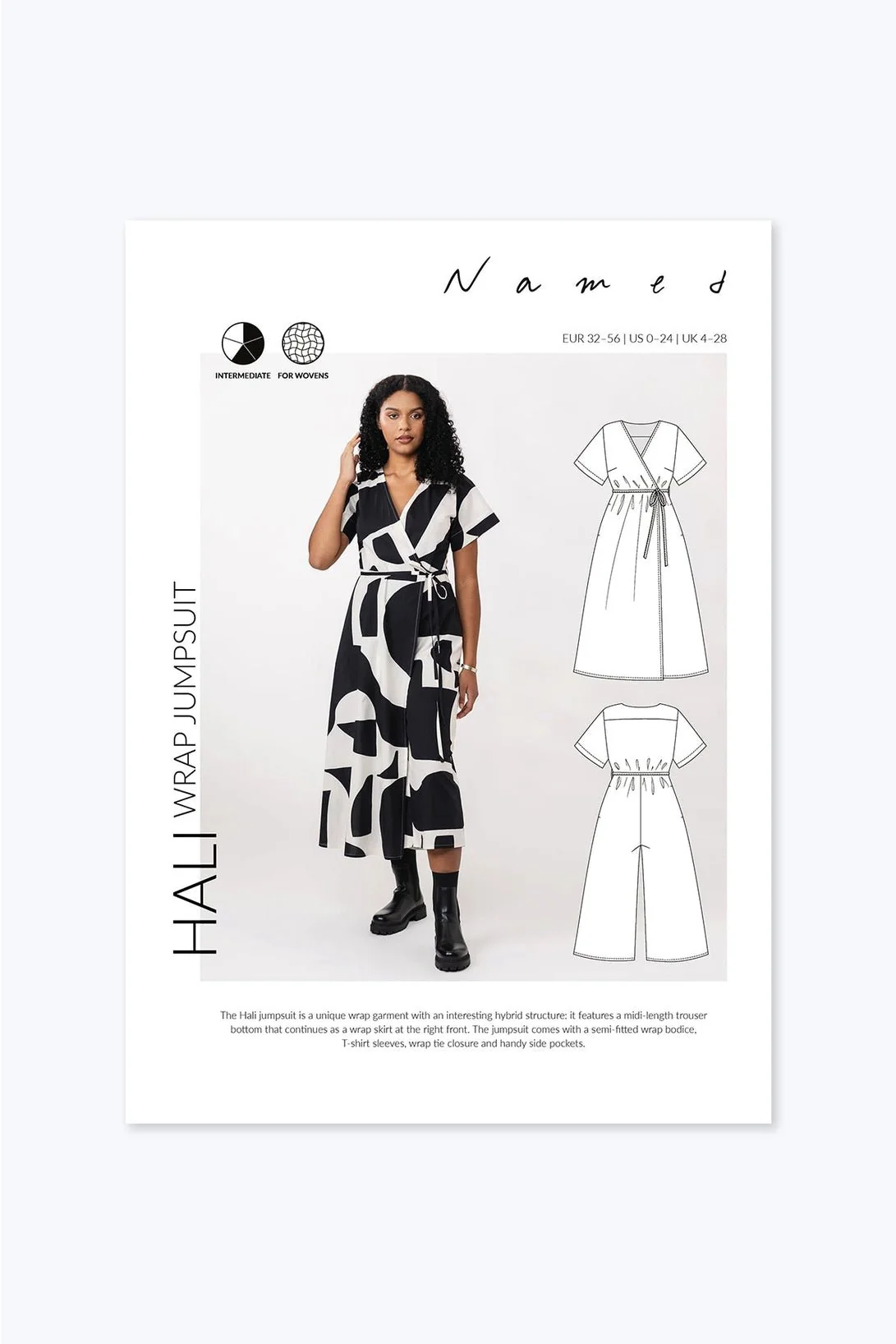 Hali Wrap + Jumpsuit - Named Clothing - Sewing Pattern - Image 13