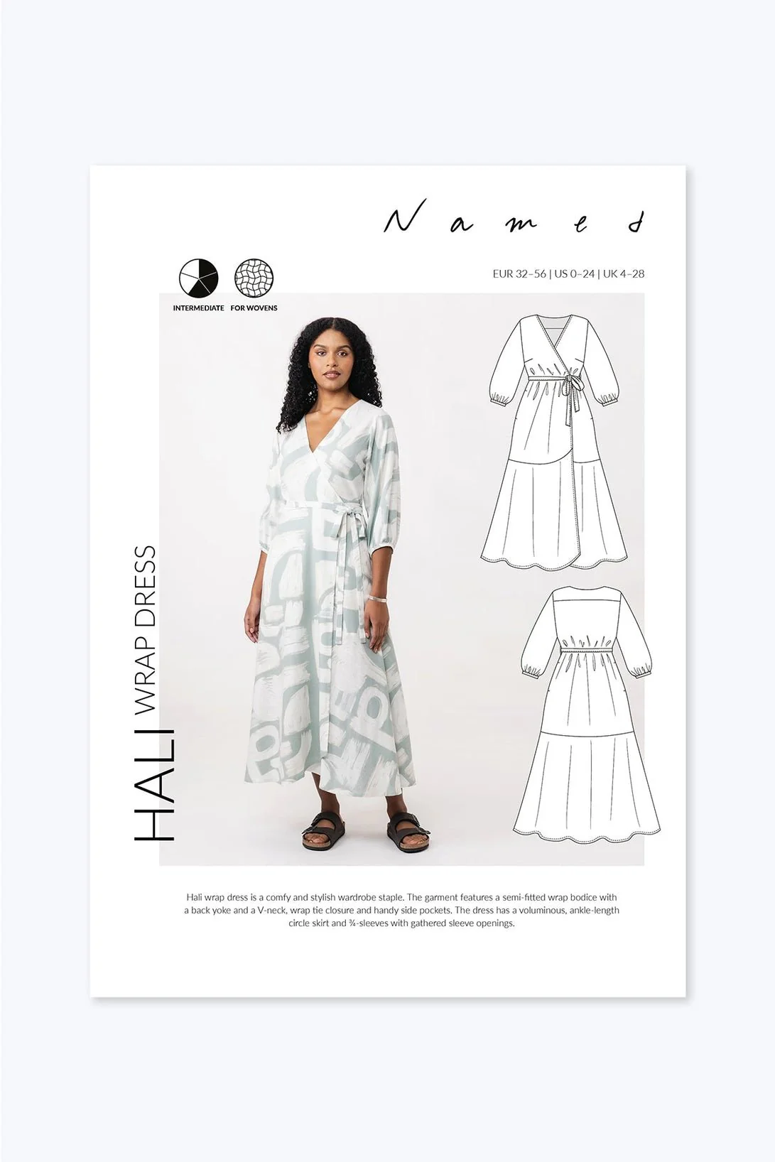 Hali Wrap + Jumpsuit - Named Clothing - Sewing Pattern - Image 22
