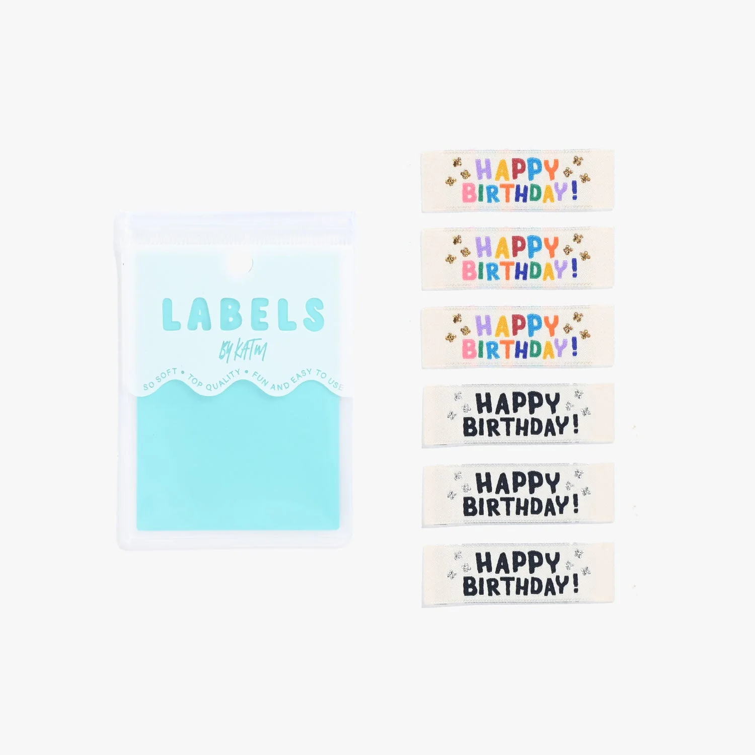 "Happy Birthday!" Woven Label Pack - Kylie And The Machine - Image 3