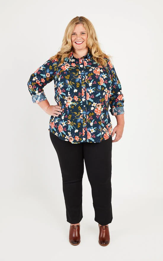 Harrison Shirt Paper Pattern - Cashmerette - Image 13