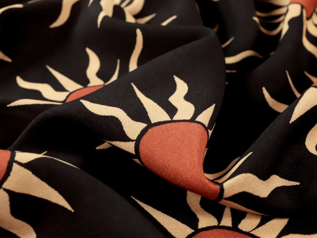 Helios Viscose & Linen - Black - Oeko-Tex 100 - Fabric Godmother - Image 5