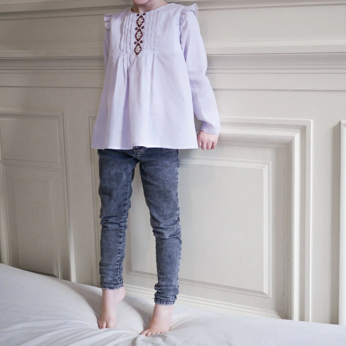 Hellebore Blouse Sewing Pattern - Girl 3/12Y - Ikatee - Image 10