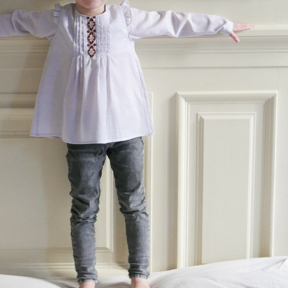 Hellebore Blouse Sewing Pattern - Girl 3/12Y - Ikatee - Image 11