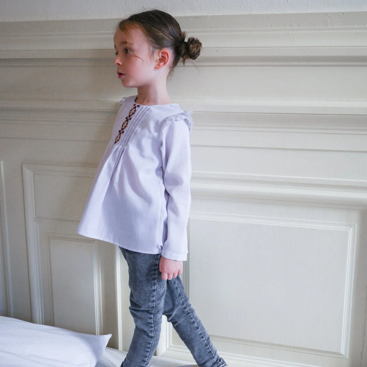 Hellebore Blouse Sewing Pattern - Girl 3/12Y - Ikatee - Image 9