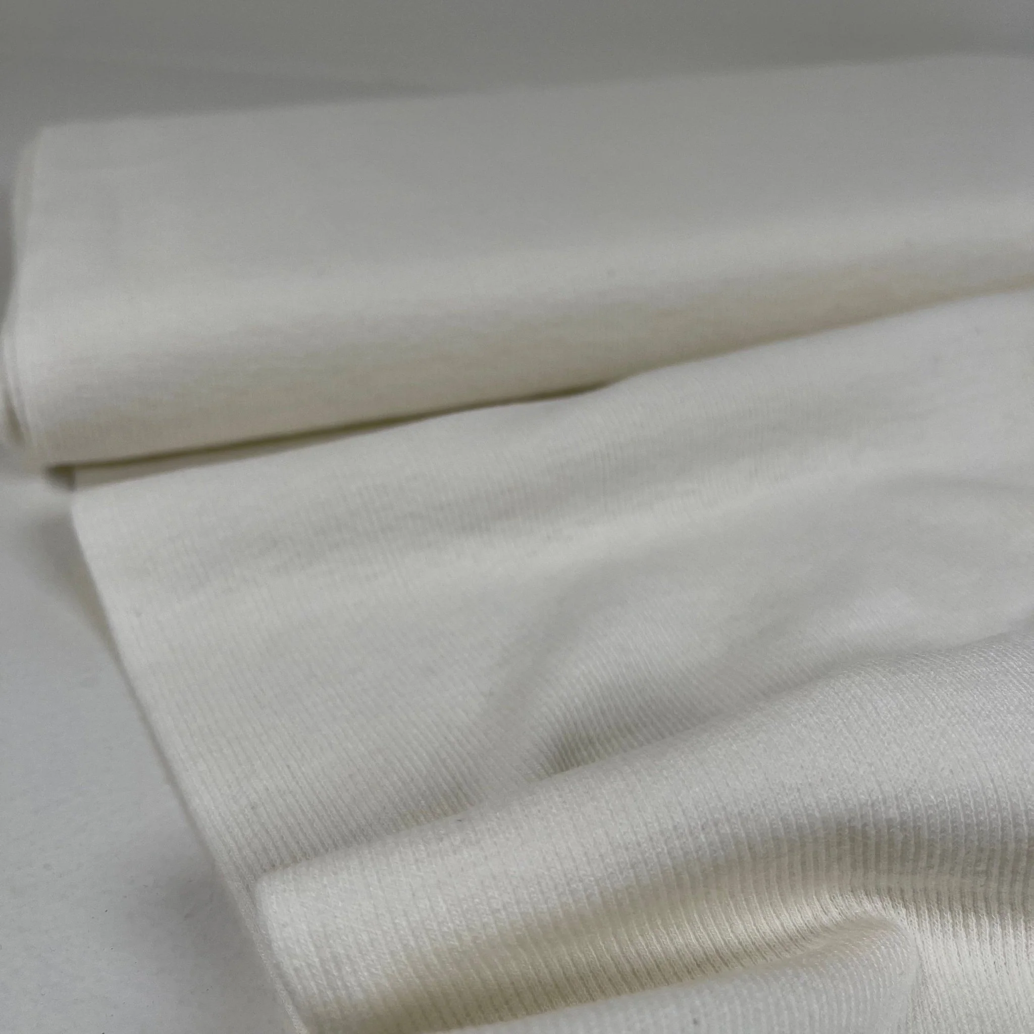 Hemp Bamboo 2x2 Ribbing - Natural