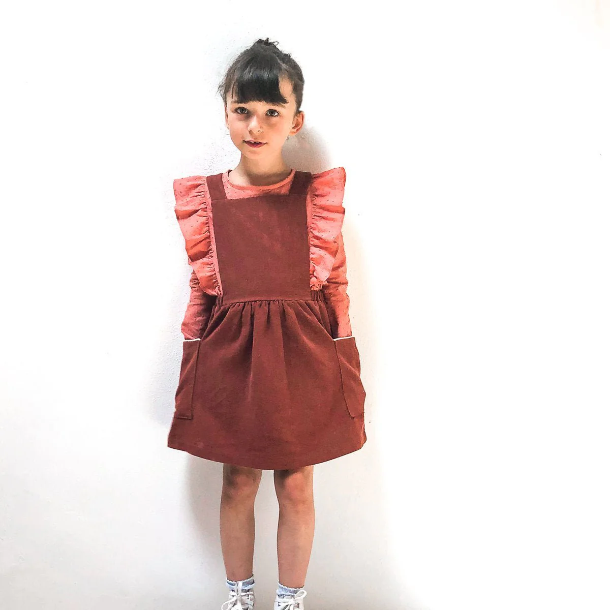 Hibiscus Blouse & T-Shirt Sewing Pattern- Girl 3/12Y - Ikatee - Image 2