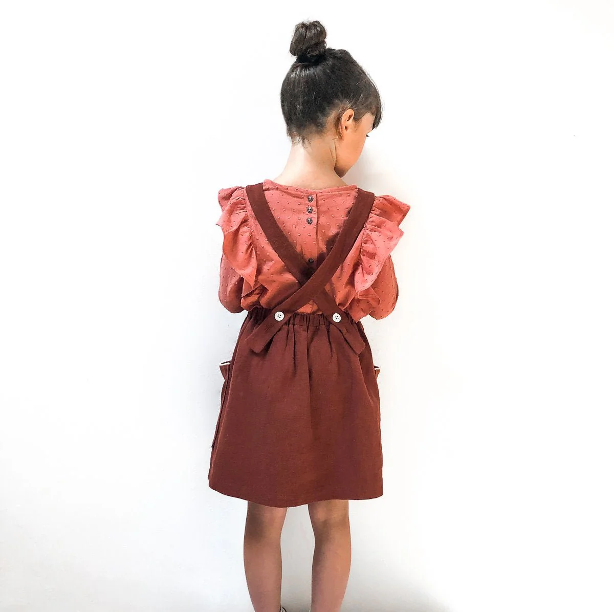 Hibiscus Blouse & T-Shirt Sewing Pattern- Girl 3/12Y - Ikatee - Image 3