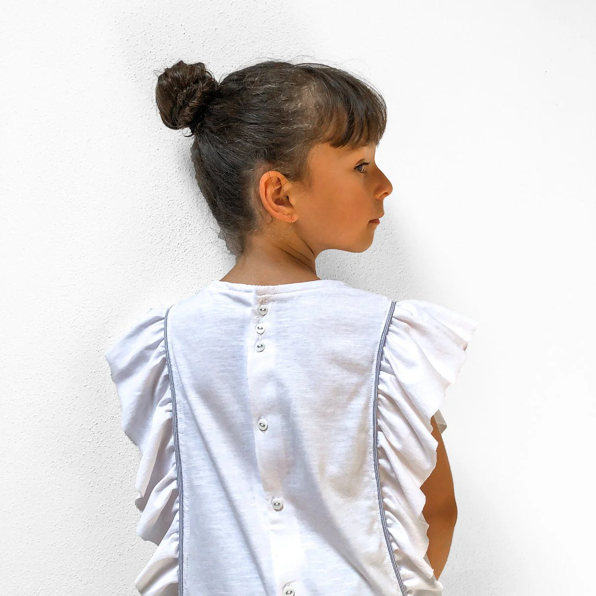 Hibiscus Blouse & T-Shirt Sewing Pattern- Girl 3/12Y - Ikatee - Image 6
