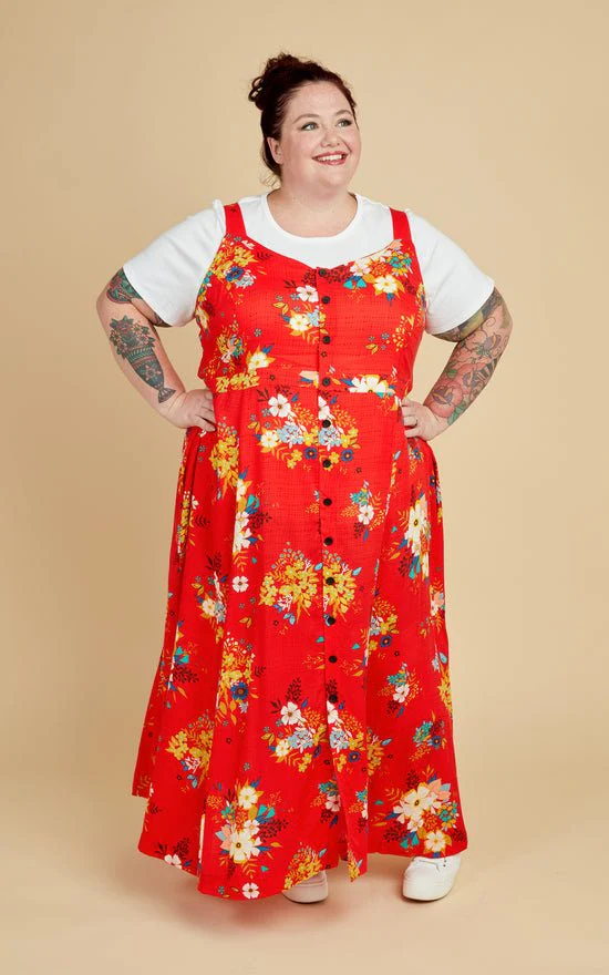 Holyoke Maxi Dress & Skirt Paper Pattern - Size 12-32 -  Cashmerette - Image 11