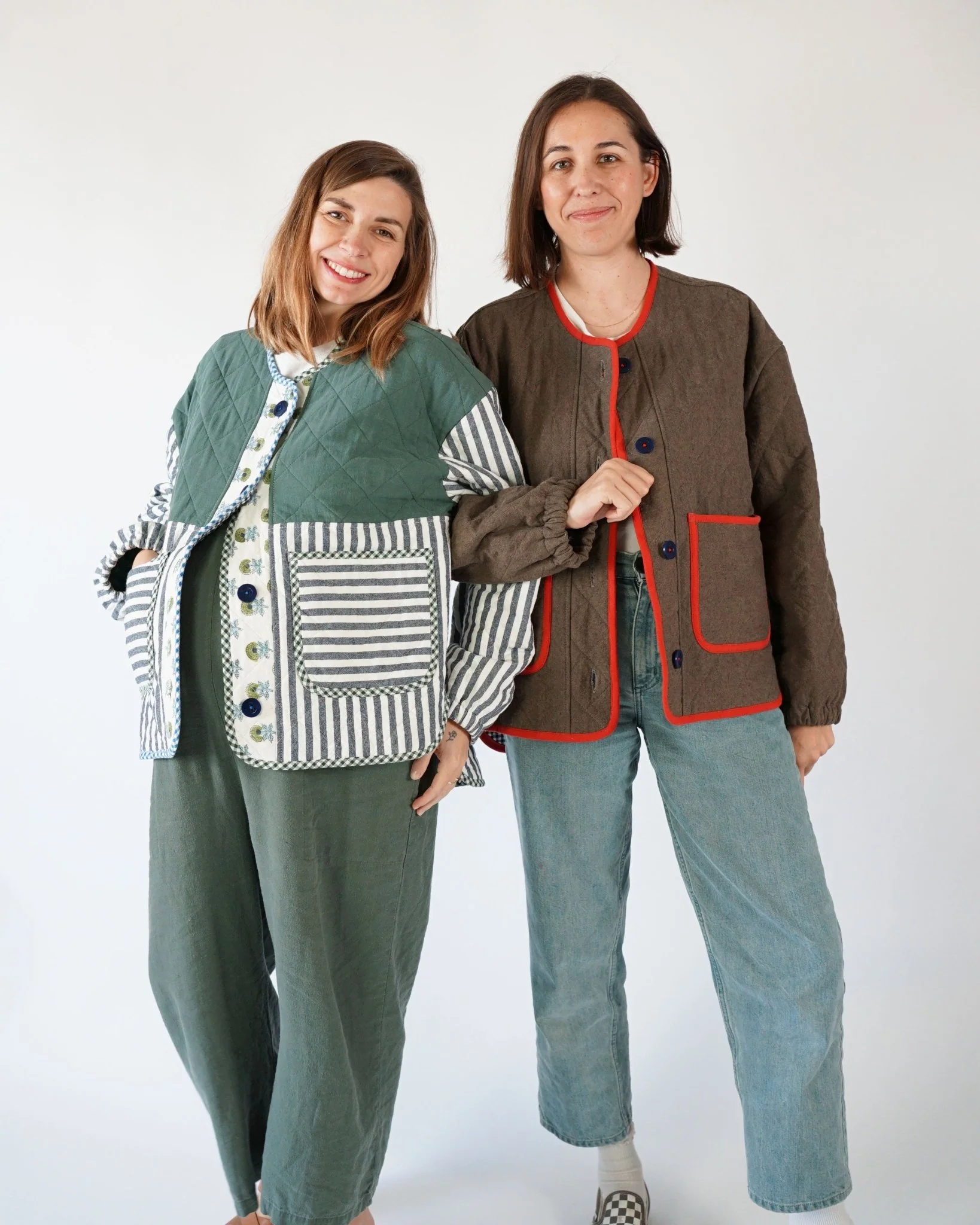 Homebody Quilted Jacket PDF Pattern - Matchy Matchy Sewing Club