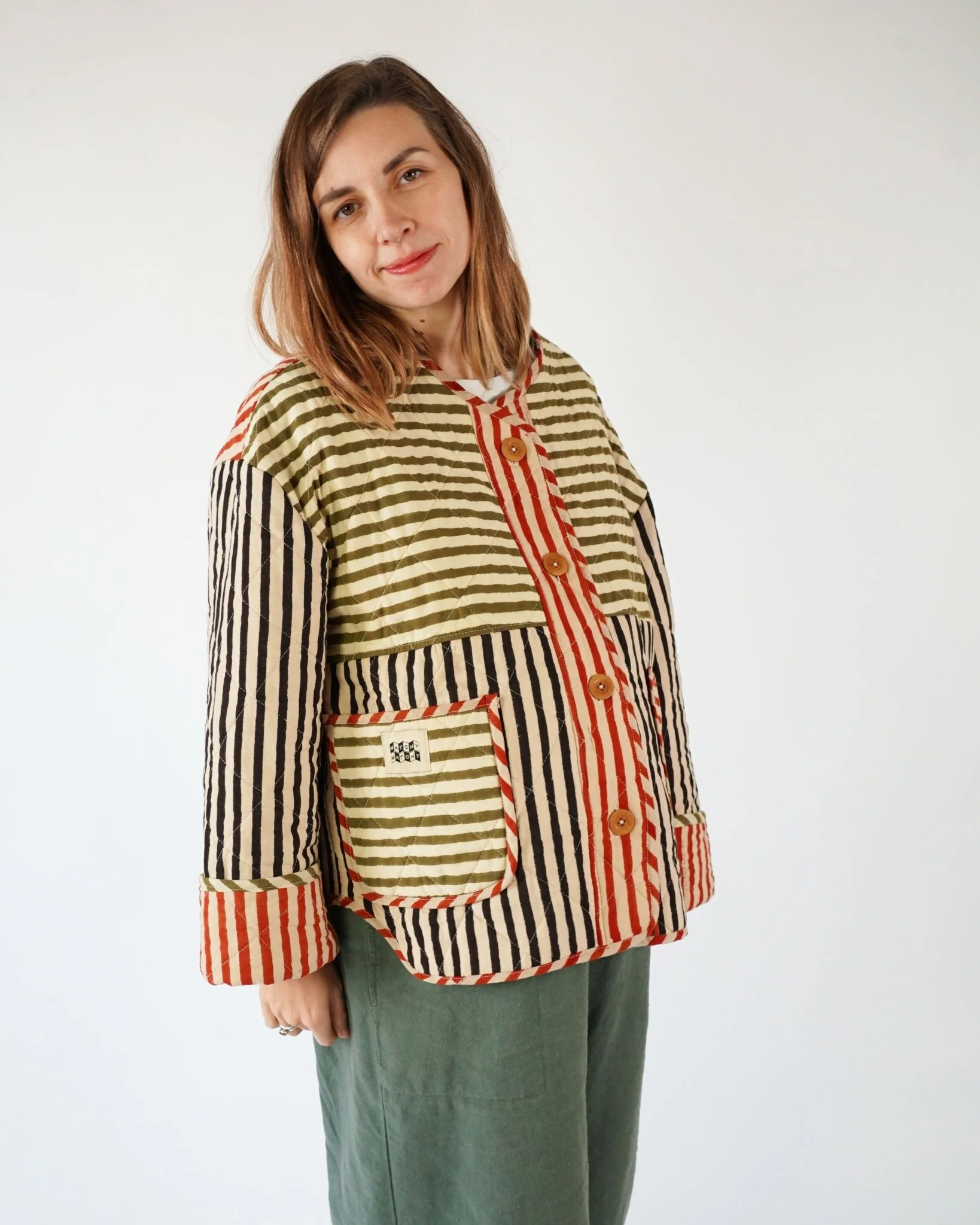 Homebody Quilted Jacket PDF Pattern - Matchy Matchy Sewing Club - Image 10