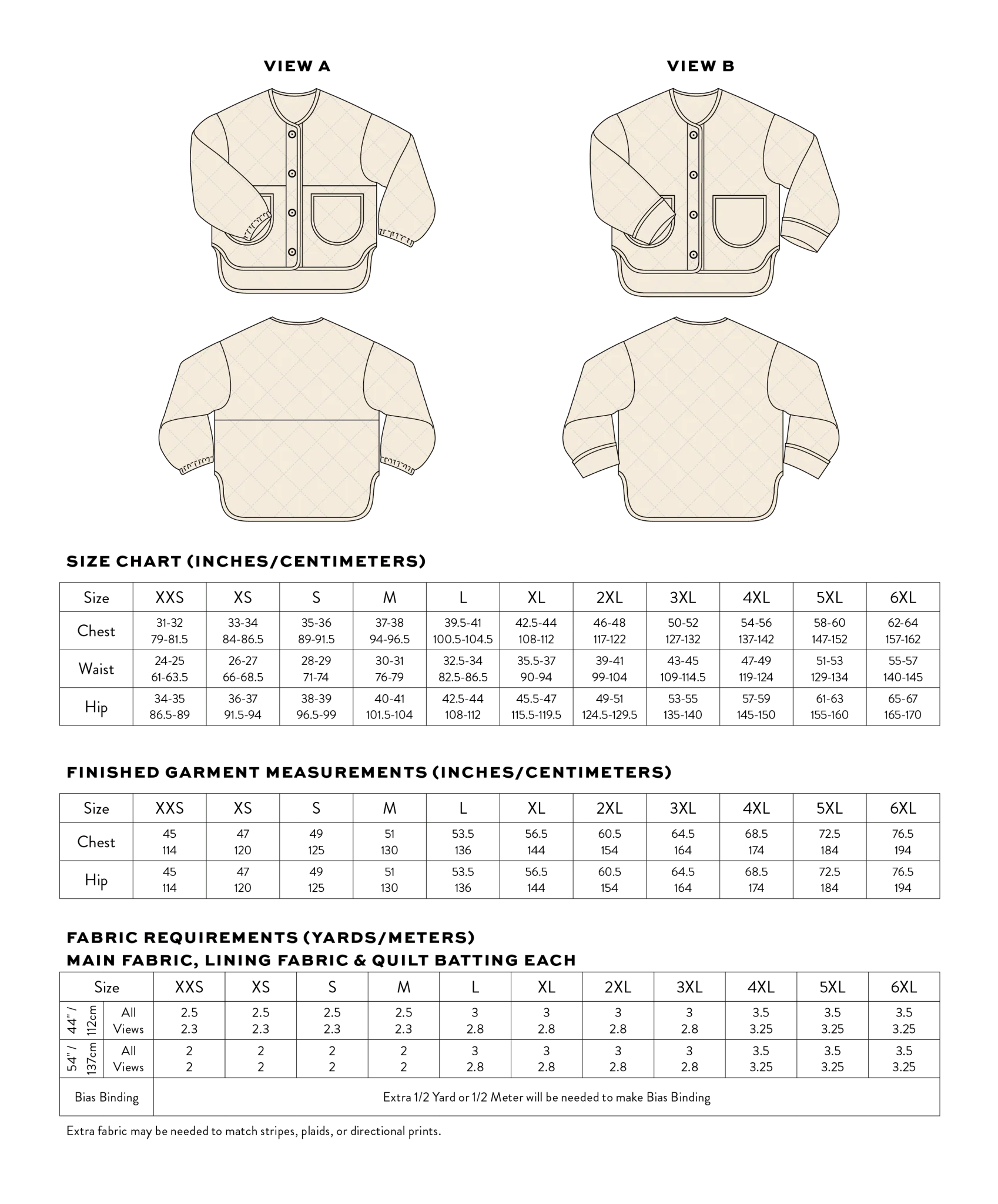 Homebody Quilted Jacket PDF Pattern - Matchy Matchy Sewing Club - Image 19