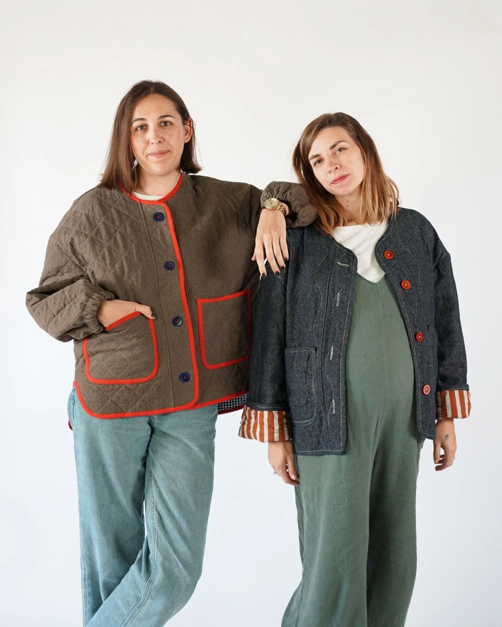 Homebody Quilted Jacket PDF Pattern - Matchy Matchy Sewing Club - Image 3