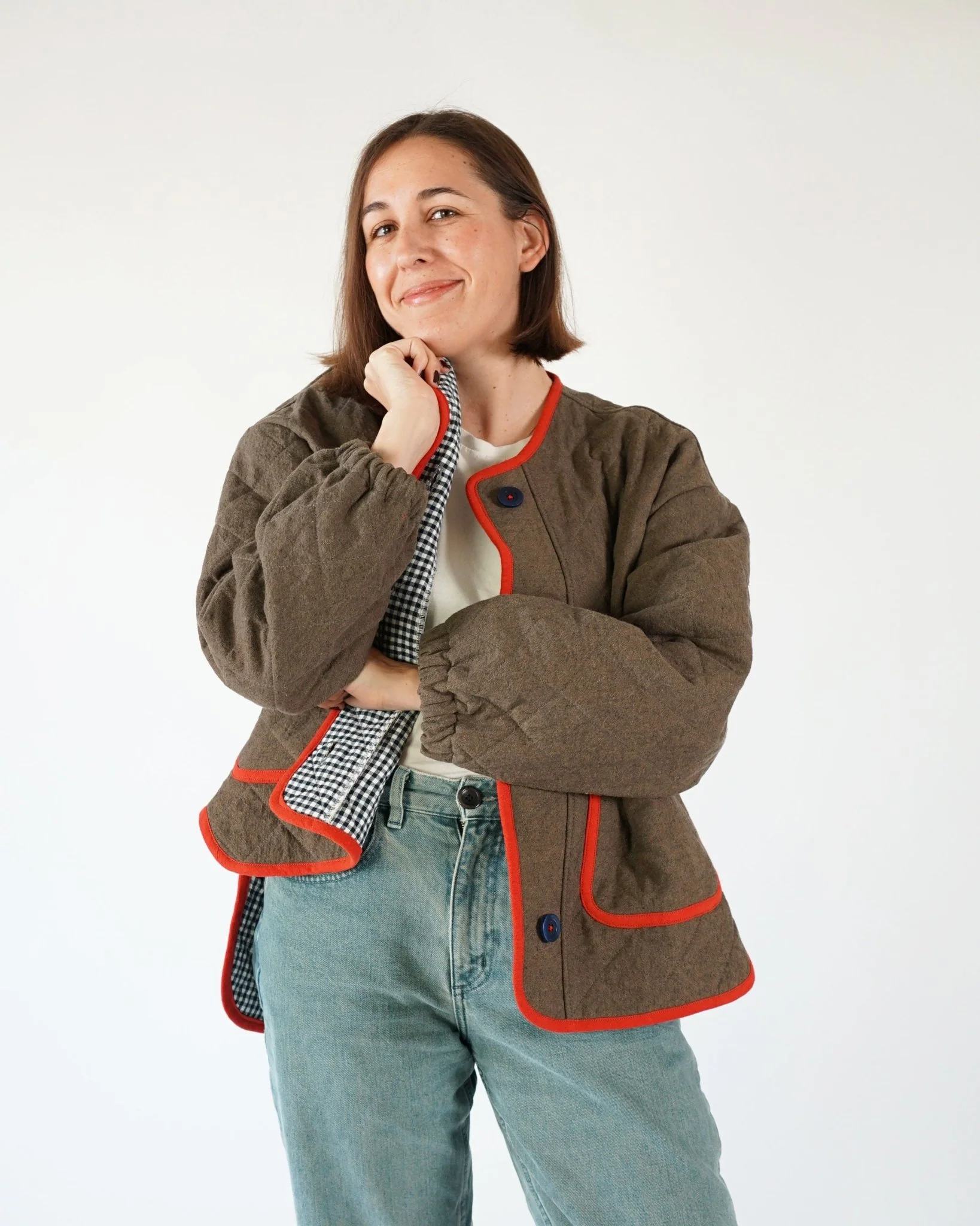 Homebody Quilted Jacket PDF Pattern - Matchy Matchy Sewing Club - Image 4