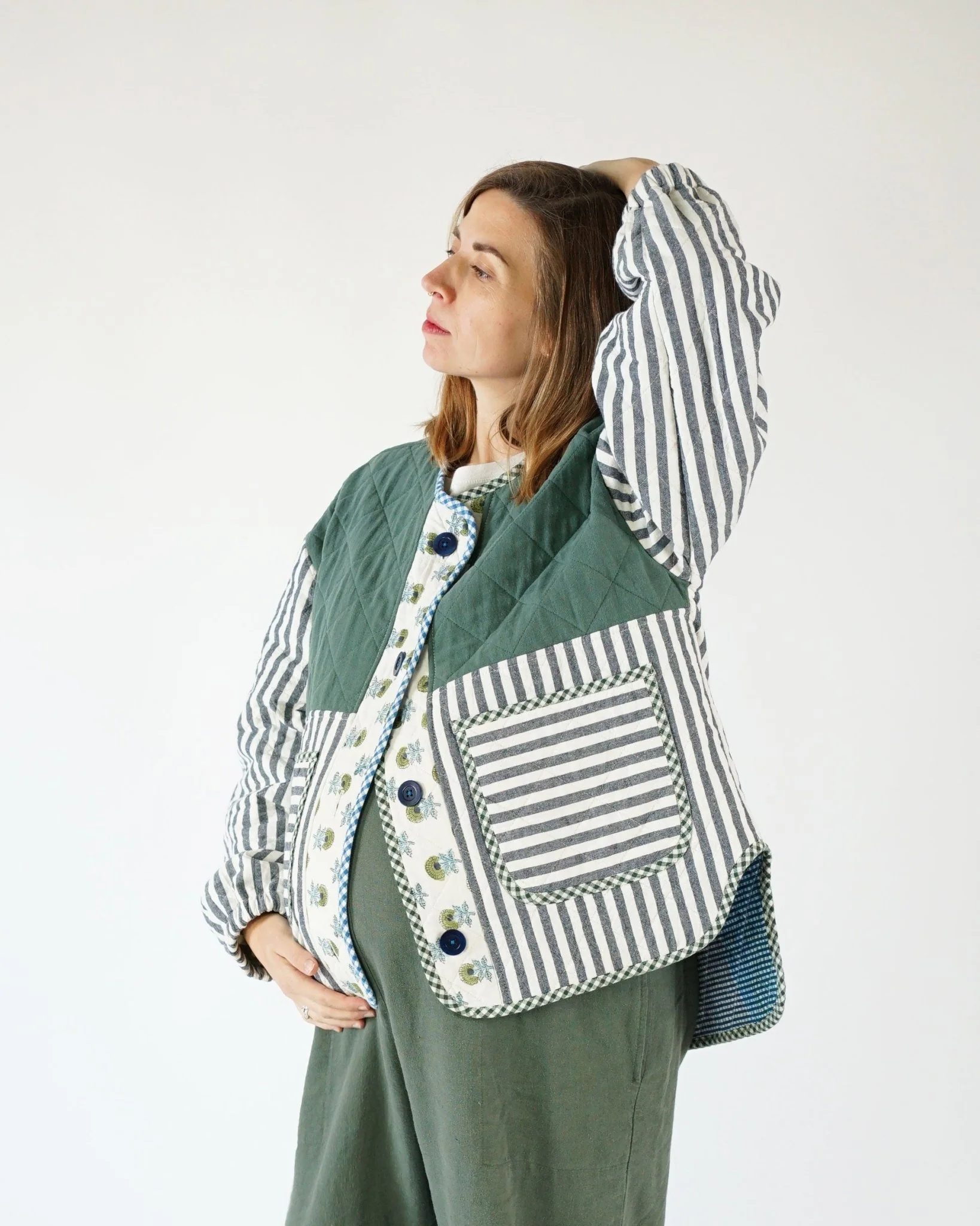 Homebody Quilted Jacket PDF Pattern - Matchy Matchy Sewing Club - Image 5