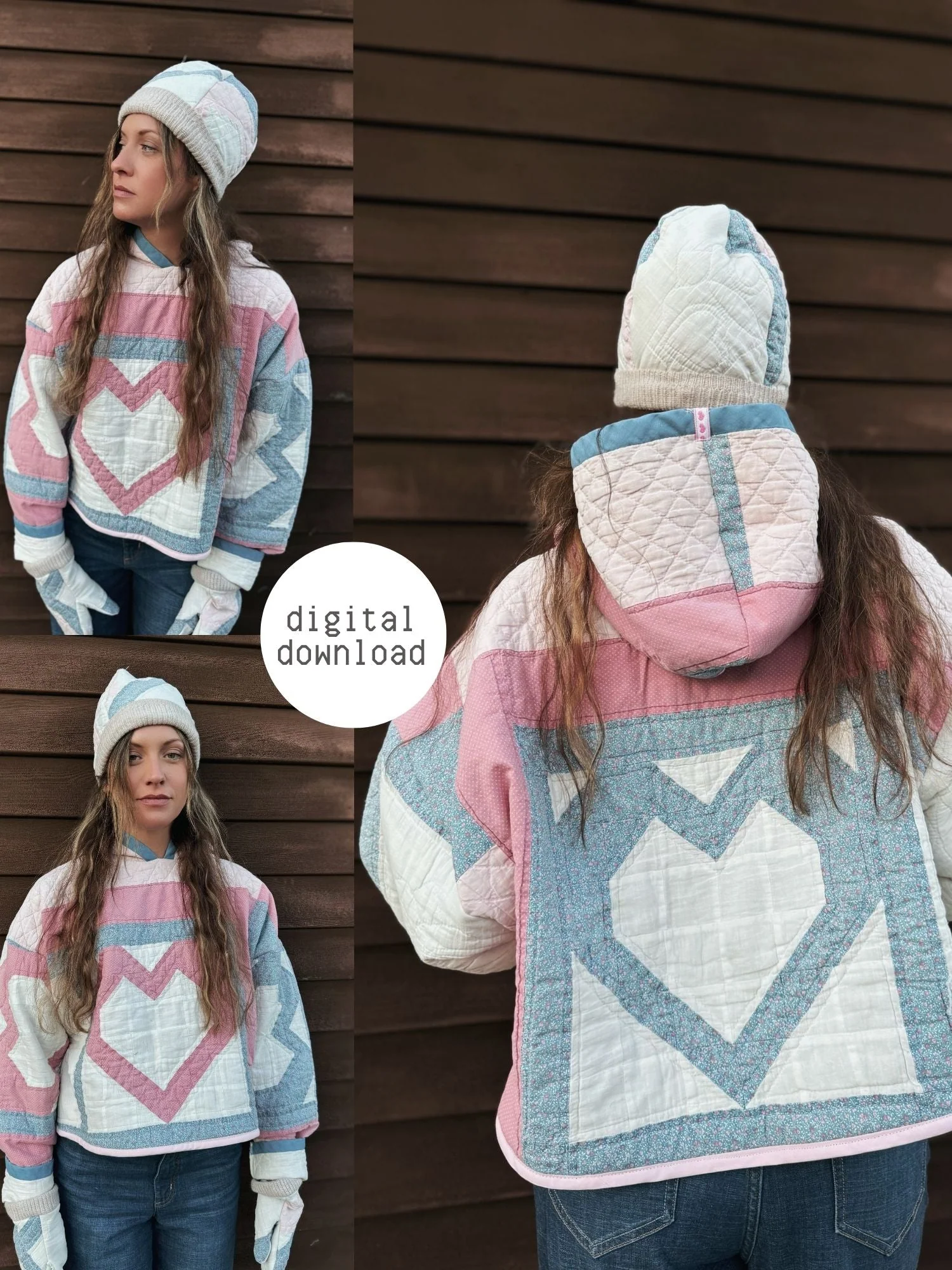 Hoodie - PDF Pattern - Hot Girl Quilting - Image 3