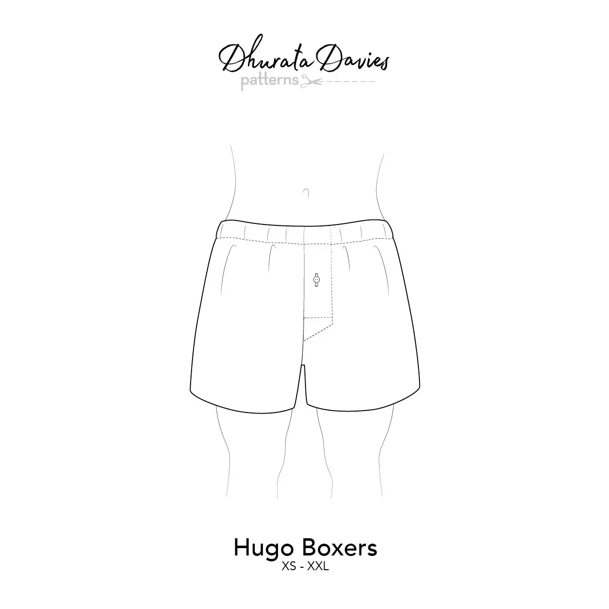 Hugo Boxers Sewing Pattern - Dhurata Davies - Image 3