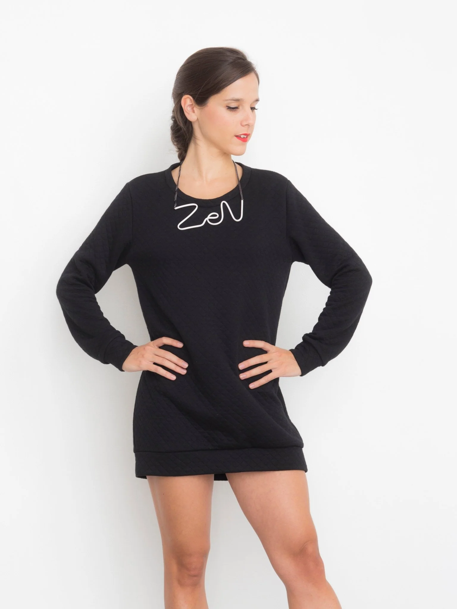 I am APOLLON (Ladies) - Classic Sweatshirt + Dress Pattern - I AM PATTERNS