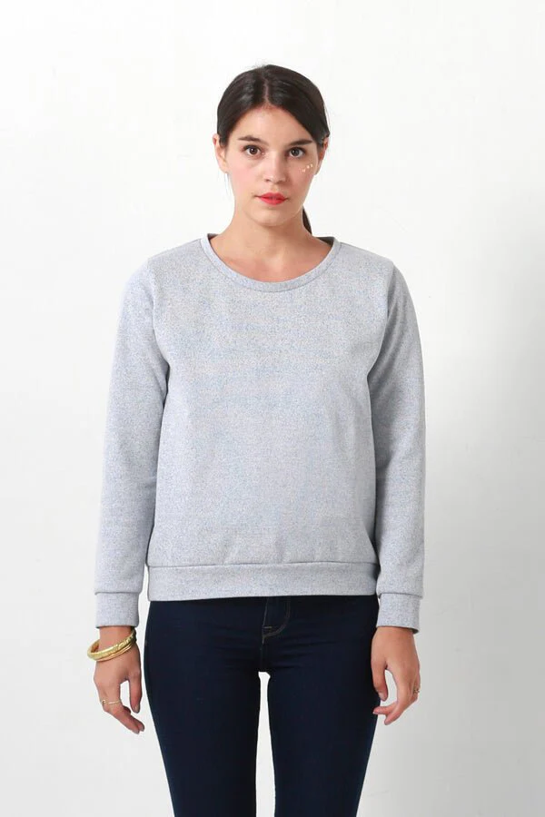 I am APOLLON (Ladies) - Classic Sweatshirt + Dress Pattern - I AM PATTERNS - Image 2