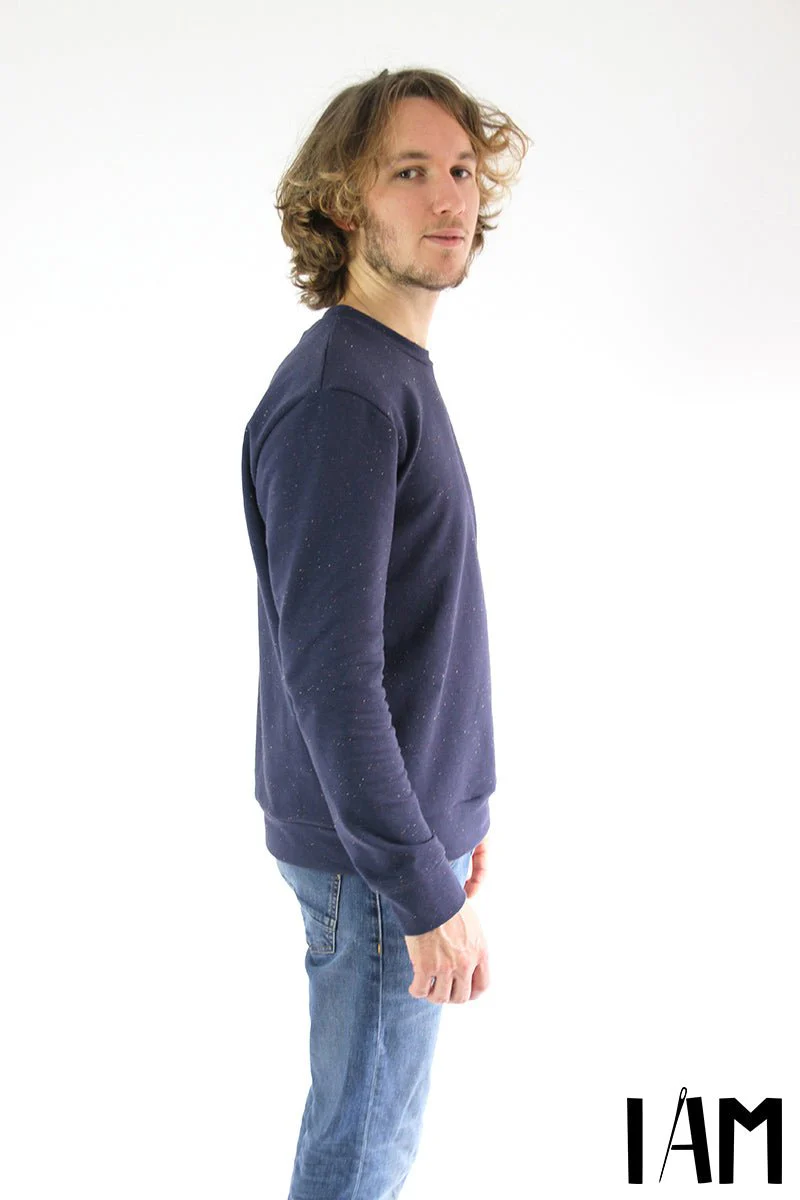 I am APOLLON (Mens) - Classic Sweatshirt Pattern -  I AM PATTERNS - Image 10