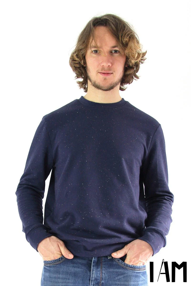 I am APOLLON (Mens) - Classic Sweatshirt Pattern -  I AM PATTERNS - Image 9