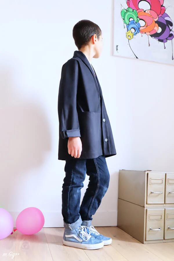 I am ARTEMIS (Mini / Kids) - Unisex Coat Pattern -  I AM PATTERNS - Image 7