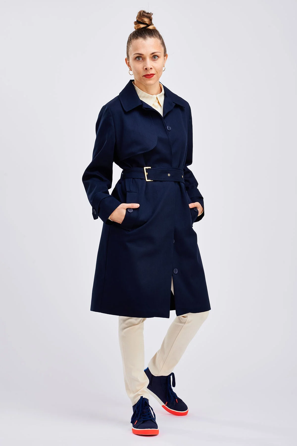 I am BOB - Trench Coat Pattern -  I AM PATTERNS - Image 14