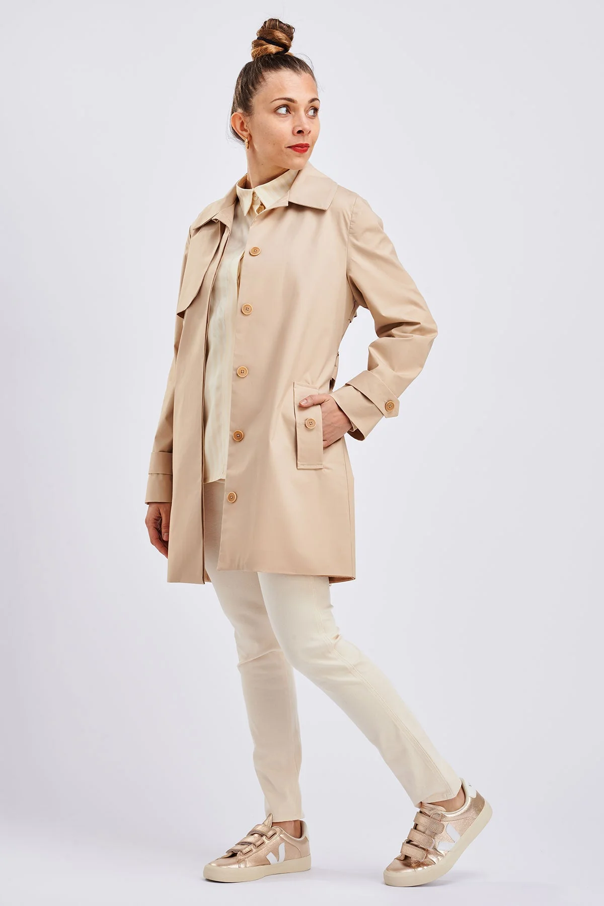 I am BOB - Trench Coat Pattern -  I AM PATTERNS - Image 5
