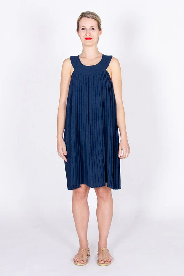 I am CLEOPATRE - Pleated Dress and Top Pattern -  I AM PATTERNS - Image 10
