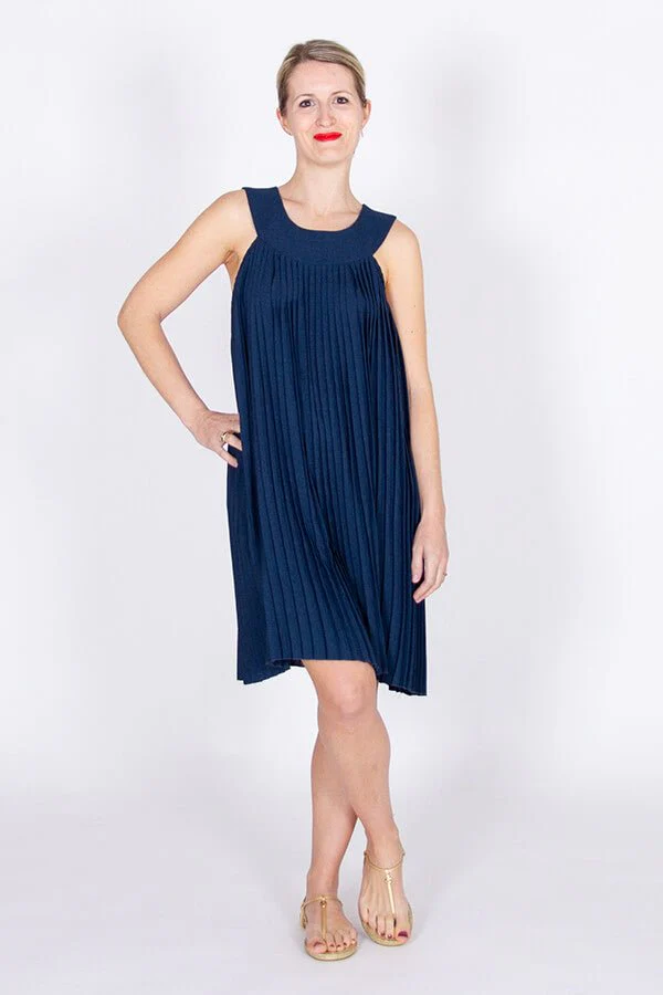 I am CLEOPATRE - Pleated Dress and Top Pattern -  I AM PATTERNS - Image 14