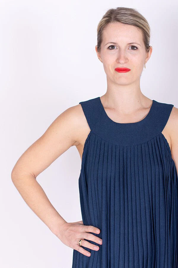 I am CLEOPATRE - Pleated Dress and Top Pattern -  I AM PATTERNS - Image 6