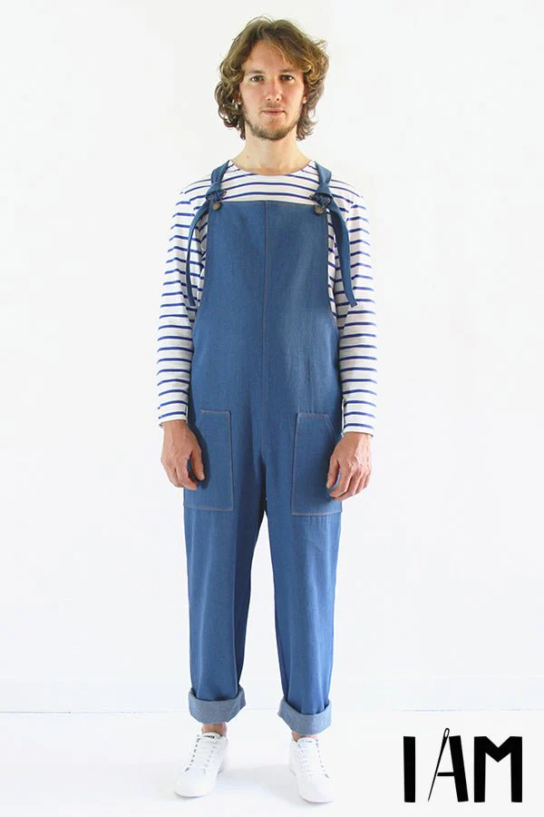I am COLIBRI (Mens) - Classic Overalls Pattern -  I AM PATTERNS - Image 12