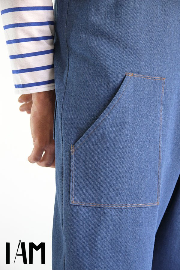 I am COLIBRI (Mens) - Classic Overalls Pattern -  I AM PATTERNS - Image 2