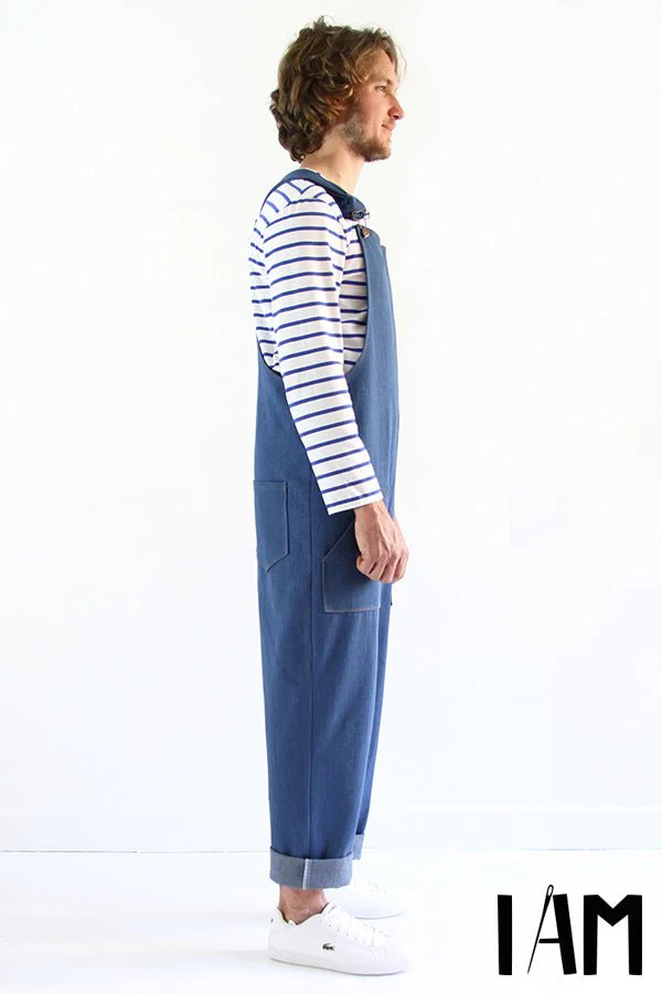 I am COLIBRI (Mens) - Classic Overalls Pattern -  I AM PATTERNS - Image 4