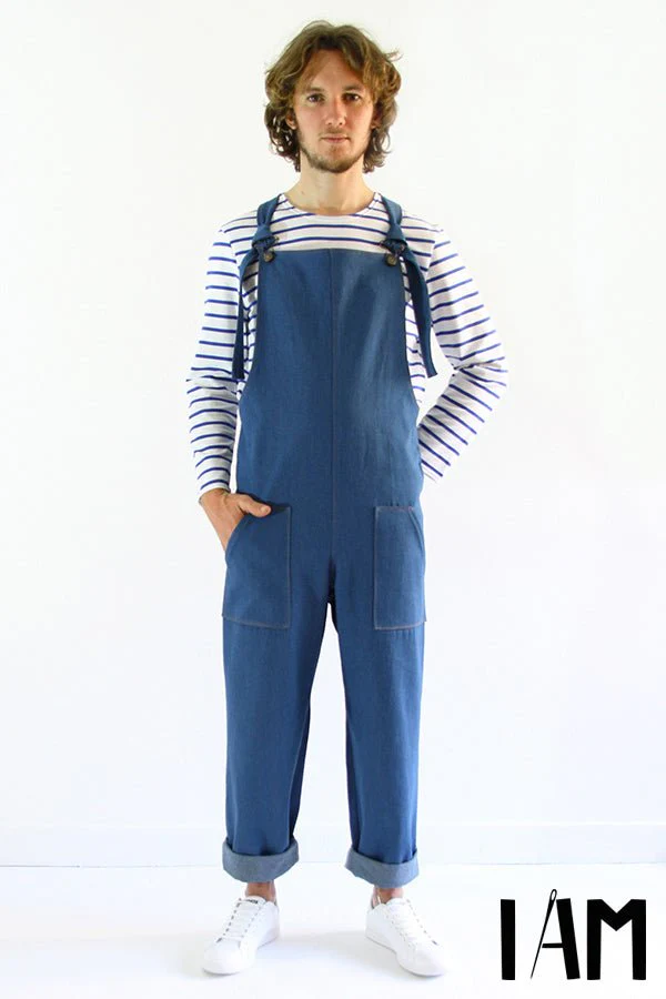 I am COLIBRI (Mens) - Classic Overalls Pattern -  I AM PATTERNS - Image 8