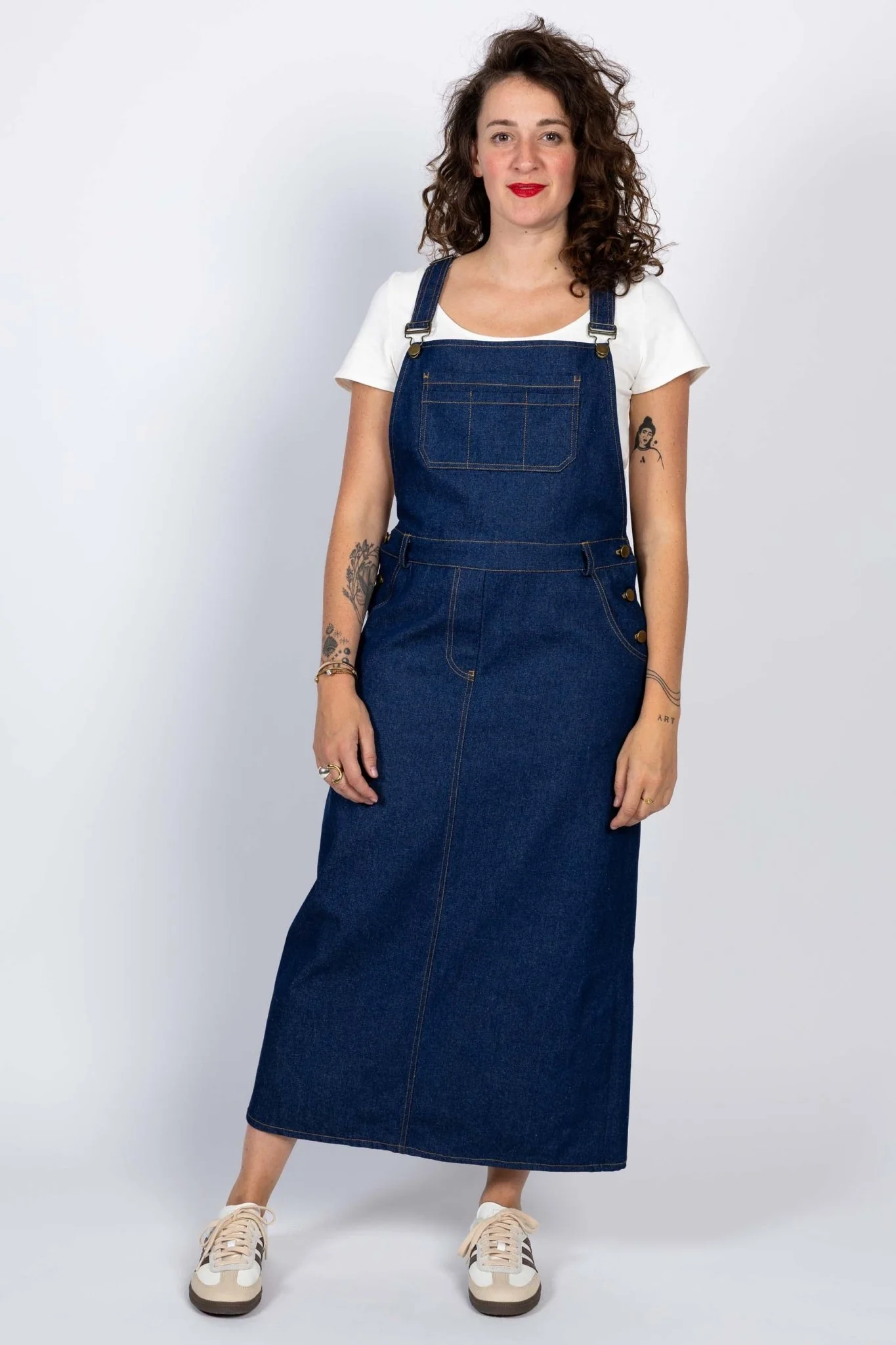 I am CRYSTAL - Pinafore Dress Pattern - I AM PATTERNS - Image 3