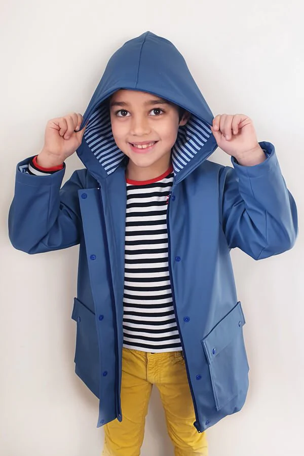 I am JACQUES (Mini / Kids) - Classic Raincoat Pattern -  I AM PATTERNS - Image 10