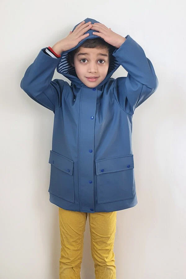 I am JACQUES (Mini / Kids) - Classic Raincoat Pattern -  I AM PATTERNS - Image 11
