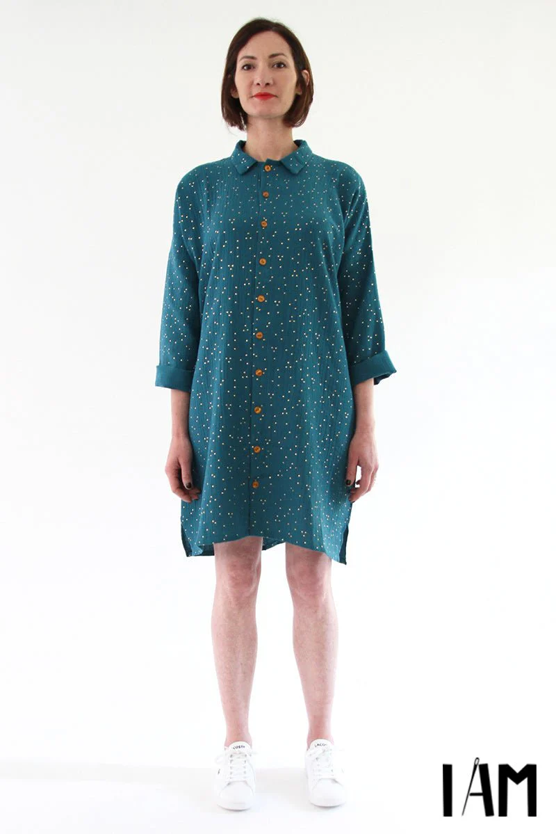 I am LUCIENNE - Shirt, Tunic + Dress Pattern - I AM PATTERNS