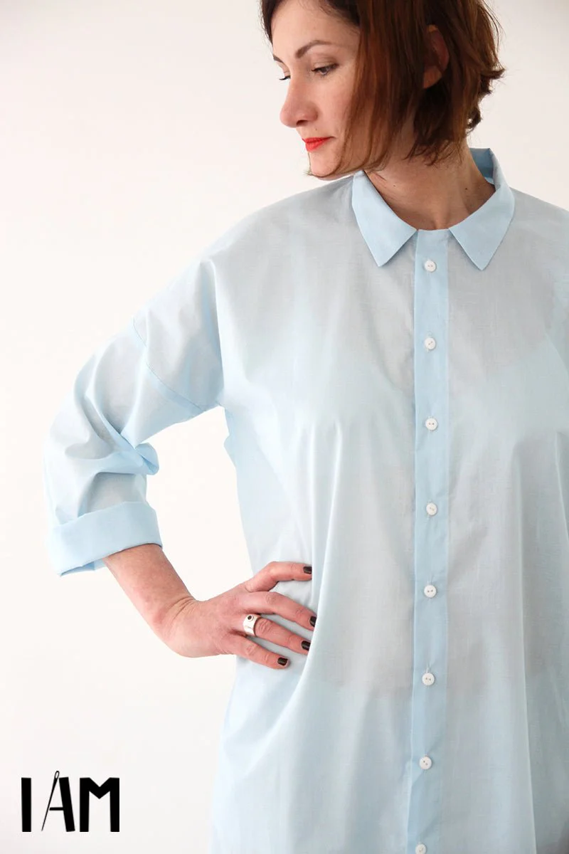 I am LUCIENNE - Shirt, Tunic + Dress Pattern - I AM PATTERNS - Image 10
