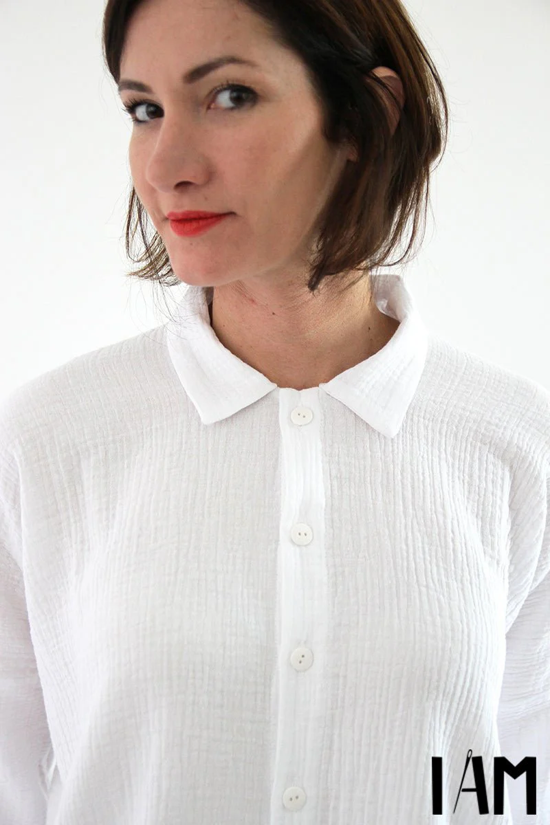 I am LUCIENNE - Shirt, Tunic + Dress Pattern - I AM PATTERNS - Image 16
