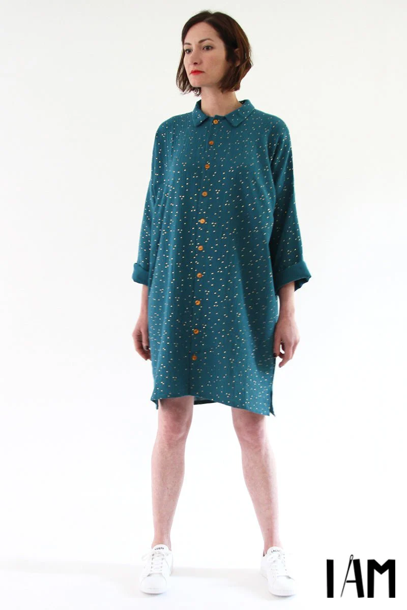 I am LUCIENNE - Shirt, Tunic + Dress Pattern - I AM PATTERNS - Image 27