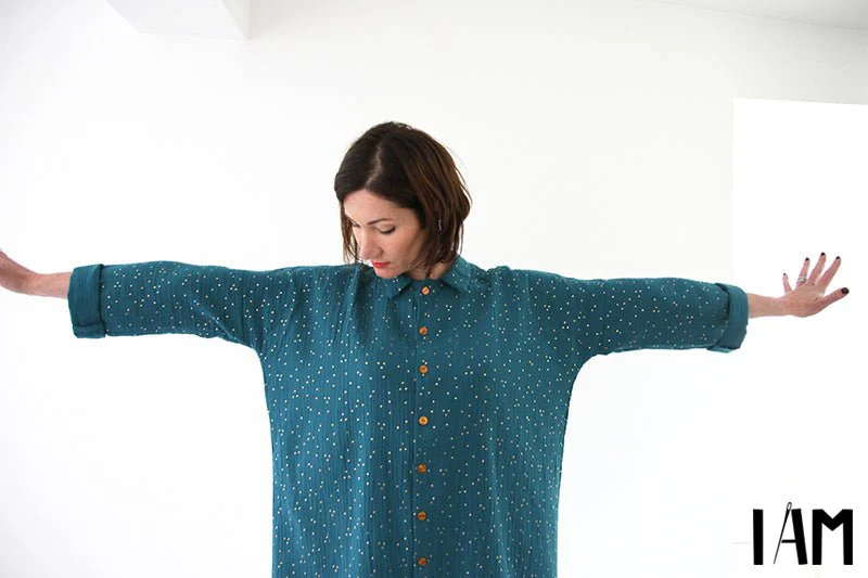 I am LUCIENNE - Shirt, Tunic + Dress Pattern - I AM PATTERNS - Image 32