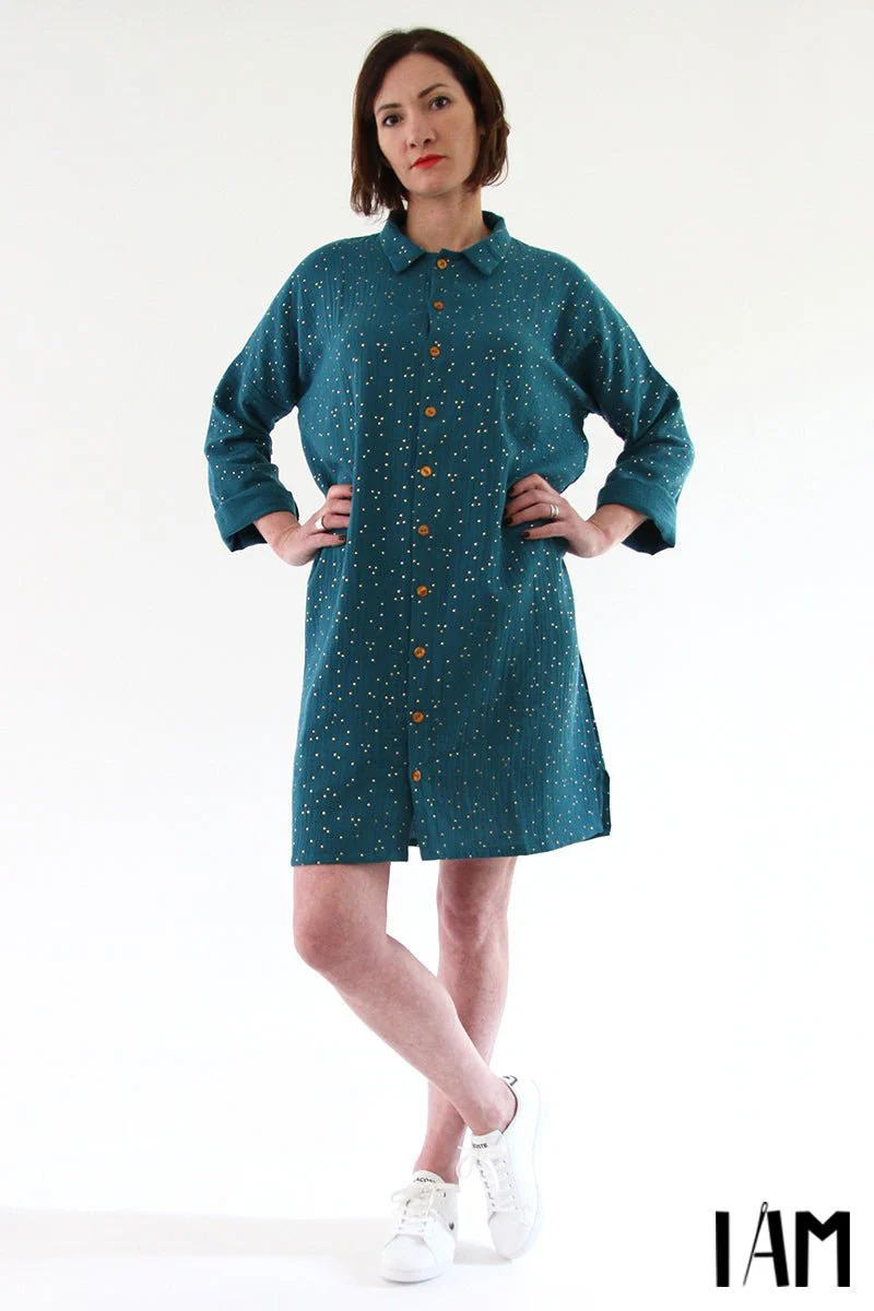 I am LUCIENNE - Shirt, Tunic + Dress Pattern - I AM PATTERNS - Image 33