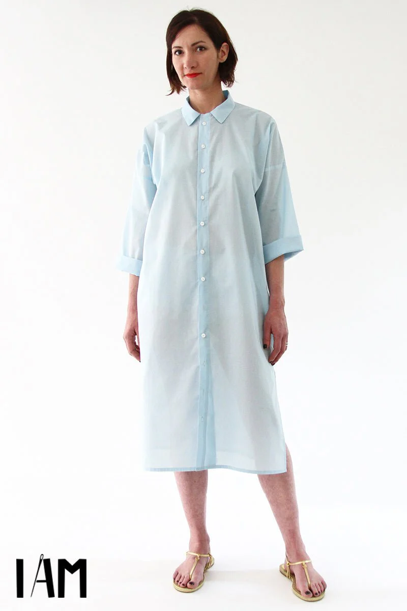 I am LUCIENNE - Shirt, Tunic + Dress Pattern - I AM PATTERNS - Image 7