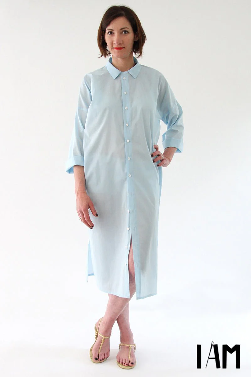 I am LUCIENNE - Shirt, Tunic + Dress Pattern - I AM PATTERNS - Image 9